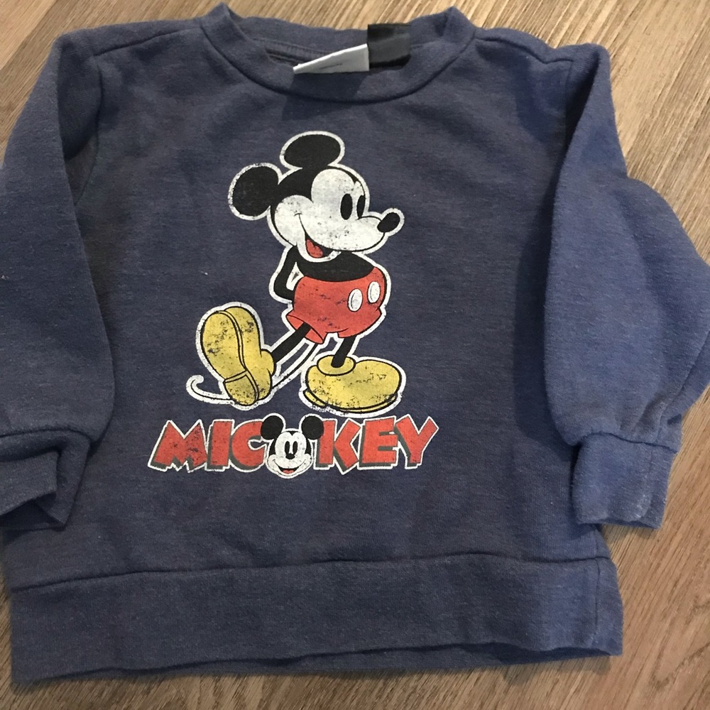 Mickey sweatshirt size 18mo